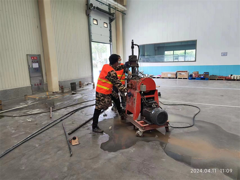 和顺厂房地面下沉塌陷注浆加固施工